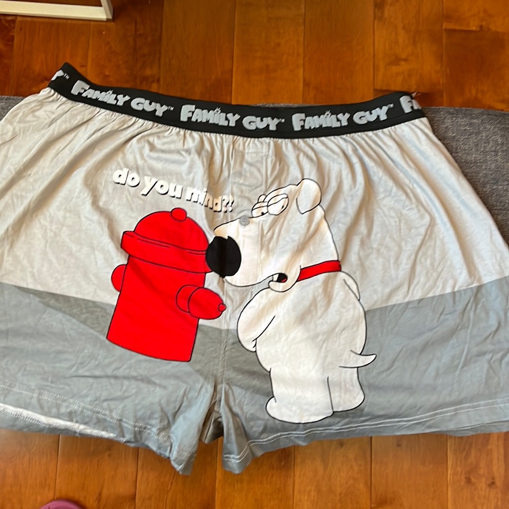 XL men’s boxers-family guy